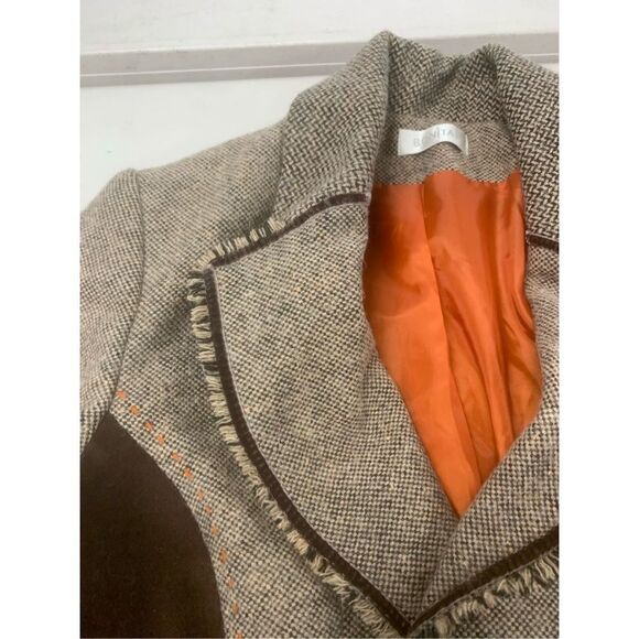 Vintage Tweed Blazer Jacket - Picture 4 of 10
